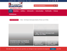 Tablet Screenshot of fecospec.org
